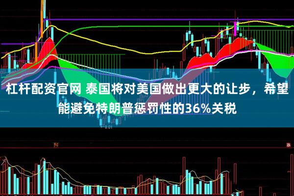 杠杆配资官网 泰国将对美国做出更大的让步，希望能避免特朗普惩罚性的36%关税